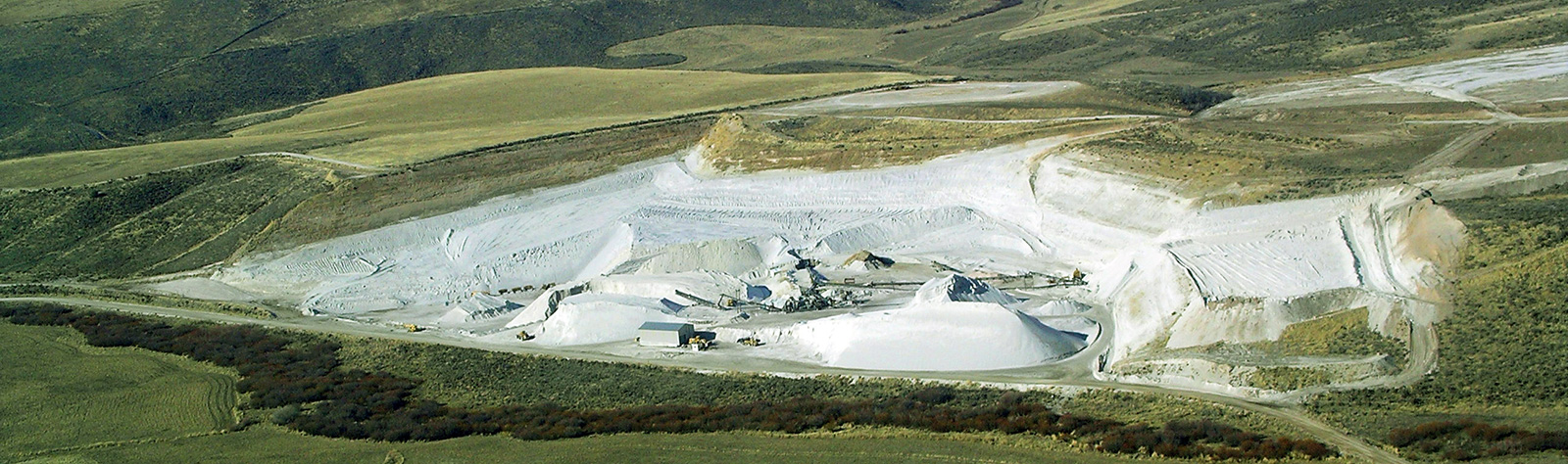 photo of US Grout's pumice mine in Idaho
